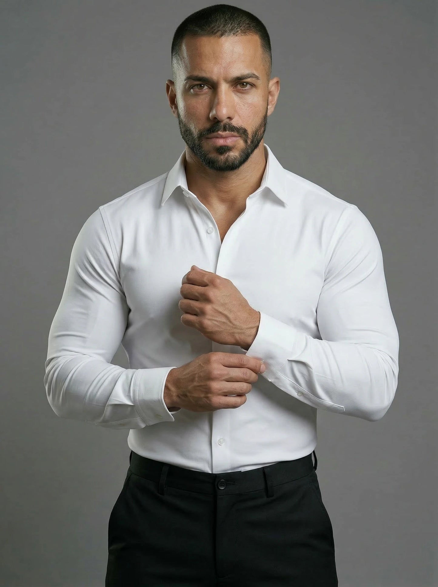 Muscle Dress Shirt - Stretch Fit