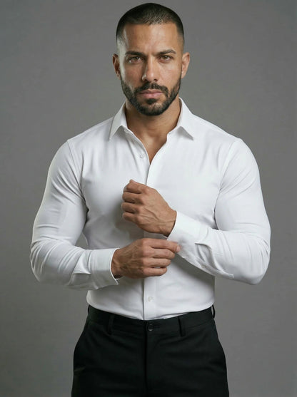Muscle Dress Shirt - Stretch Fit