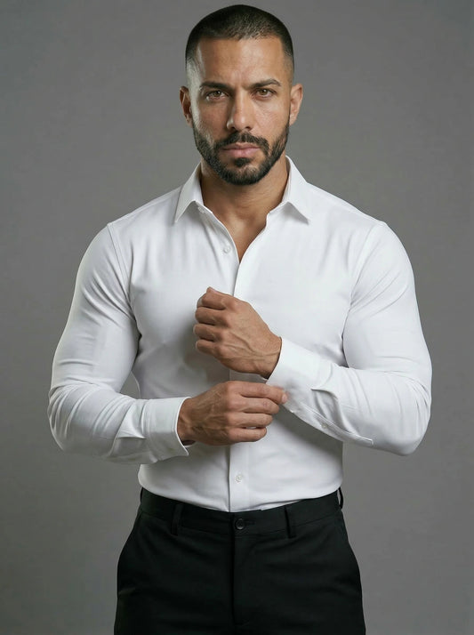 Muscle Dress Shirt - Stretch Fit