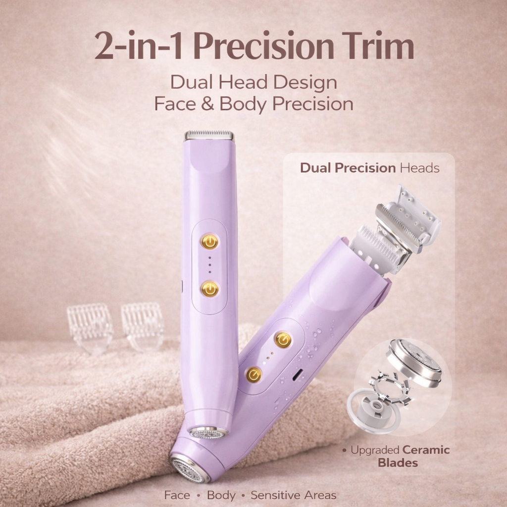 2-in-1 Razor | Gentle on all sensitive areas