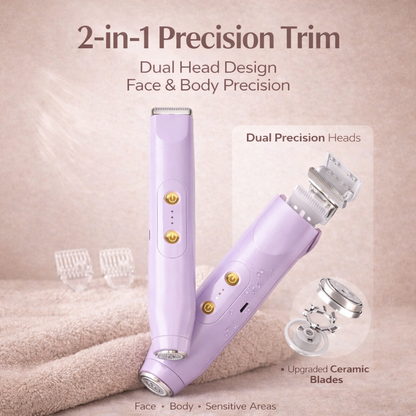 2-in-1 Razor | Gentle on all sensitive areas