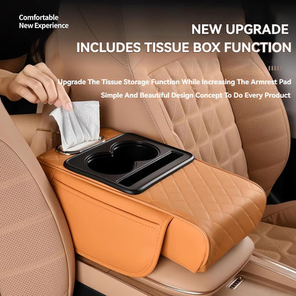 Transform Your Drive with the 4-in-1 Multi-Functional Car Armrest Organizer