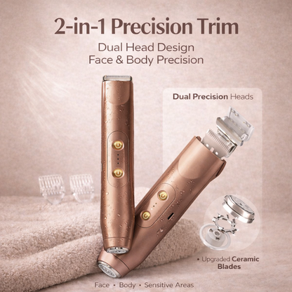 2-in-1 Razor | Gentle on all sensitive areas