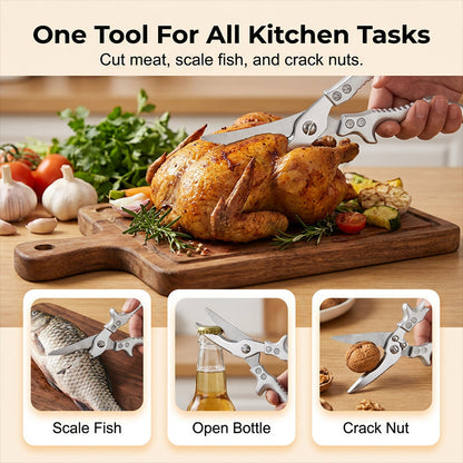 Heavy-Duty Multi-functional Kitchen Shears