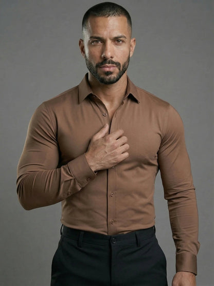 Muscle Dress Shirt - Stretch Fit
